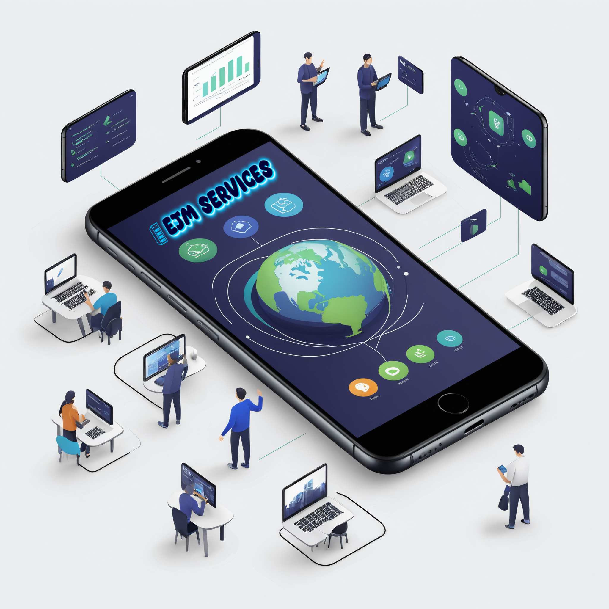 Digital marketing team working on Atlanta business campaigns